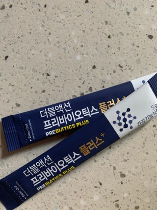 메이준뉴트리 더블액션 프리바이오틱스 플러스+ — 5점을 준 리뷰어가 2021년 3월 올린 사용 사진