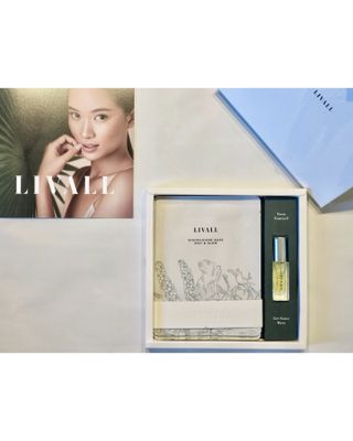 리브얼 | LIVALL 바이오셀룰로오스 마스크 레스트 앤 글로우 33ml  x 3개입 — 5점을 준 리뷰어가 2022년 6월 올린 사용 사진