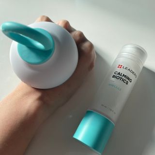 리더스코스메틱 리더스 카밍 페이스 쿨러 + 카밍 바이오틱스 앰플 — 4.5점을 준 리뷰어가 2021년 8월 올린 사용 사진