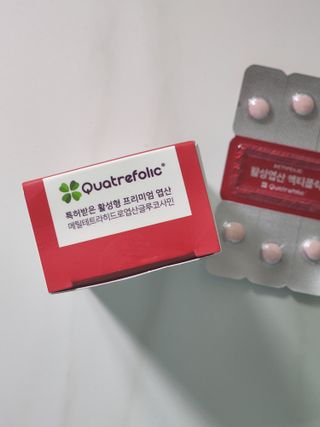 [리노브] 4세대 활성엽산 액티폴릭 270mg x 30정 — 5점을 준 리뷰어가 2022년 8월 올린 사용 사진