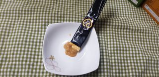 짜먹는 이지견과 짜먹는 이지아몬드, 짜먹는 이지허니피넛, 짜먹는 이지캐슈넛 각 10g X  10포 — 4점을 준 리뷰어가 2021년 2월 올린 사용 사진