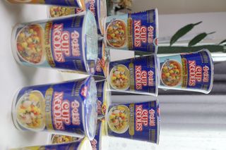 NISSIN 닛신 컵누들  4종 - 씨푸드오리지날, 씨푸드 스파이시, 씨푸드 커리, 씨푸드 XO소스 — 5점을 준 리뷰어가 2022년 4월 올린 사용 사진