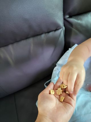 오!그래놀라팝 현미아몬드 — 5점을 준 리뷰어가 2022년 4월 올린 사용 사진