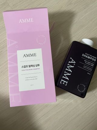 아므 스칼프 릴렉싱 샴푸 — 5점을 준 리뷰어가 2021년 4월 올린 사용 사진