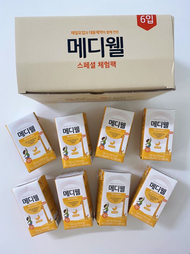 메디웰 페디아드링크 미니 바나나맛 리뷰 사진