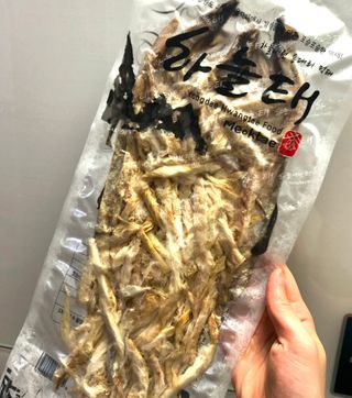 [오늘바스켓] 용대리 손질하늘태 130g — 5점을 준 리뷰어가 2021년 5월 올린 사용 사진