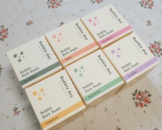버블데이 배쓰밤 거품입욕제 버블바 6종 — 5점을 준 리뷰어가 2021년 8월 올린 사용 사진