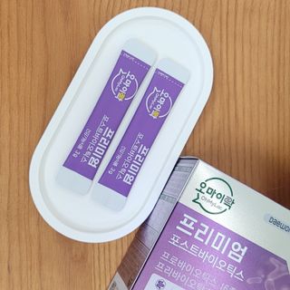 [유산균] 오마이락 프리미엄 포스트바이오틱스 30P — 5점을 준 리뷰어가 2022년 11월 올린 사용 사진