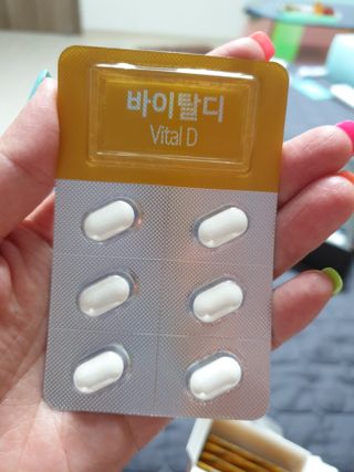 뉴트리션팩토리 비타프렙 바이탈디 비타민D 500mg — 5점을 준 리뷰어가 2021년 7월 올린 사용 사진