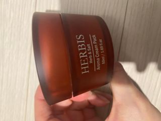 약손명가코스메틱 헤르비스 아로마 크림팩 50ml — 5점을 준 리뷰어가 2021년 5월 올린 사용 사진