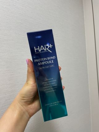 헤어플러스 단백질탈모샴푸 500ml+단백질본드앰플 145ml — 5점을 준 리뷰어가 2021년 4월 올린 사용 사진