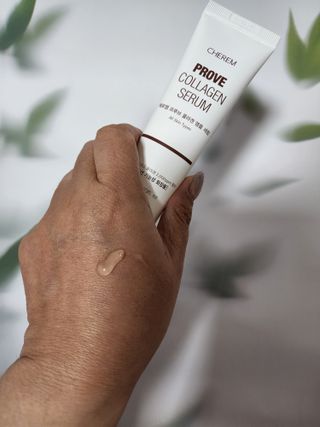 체르엠  프루브 콜라겐 앰플세럼 60ml 1병 — 4점을 준 리뷰어가 2022년 4월 올린 사용 사진