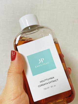 랑팡 병풀추출물150ml+어성초추출물150ml+스킨빅패드60매 — 5점을 준 리뷰어가 2021년 10월 올린 사용 사진