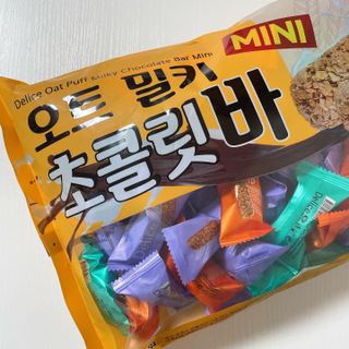 델리스 오트 밀키 초콜릿 바 — 5점을 준 리뷰어가 2022년 5월 올린 사용 사진