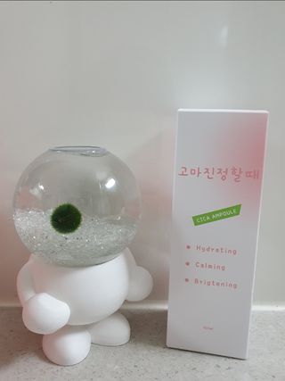 [시카앰플] 묘오한 고마진정할때 진정 스프레이 앰플 150ml — 4.5점을 준 리뷰어가 2021년 3월 올린 사용 사진