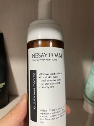 NESAY 네세이 크림 폼클렌져 포맨 150mL 남자폼클렌져 — 5점을 준 리뷰어가 2021년 5월 올린 사용 사진