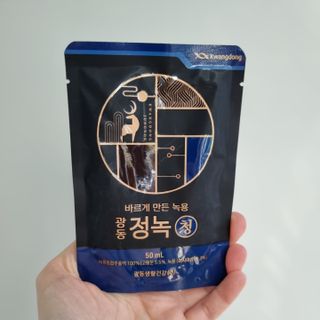 [광동생활건강] 광동정녹청 30포 — 5점을 준 리뷰어가 2021년 10월 올린 사용 사진