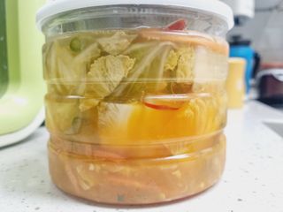 셰프애찬 단호박 백김치 1kg — 5점을 준 리뷰어가 2022년 10월 올린 사용 사진