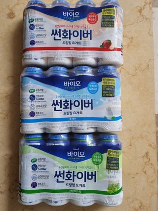 LIVE 매일바이오 썬화이버 드링킹 요거트 — 5점을 준 리뷰어가 2022년 8월 올린 사용 사진