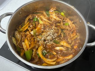 [닭집아들] 직화마라국물닭발 & 직화통뼈닭발 — 5점을 준 리뷰어가 2024년 3월 올린 사용 사진