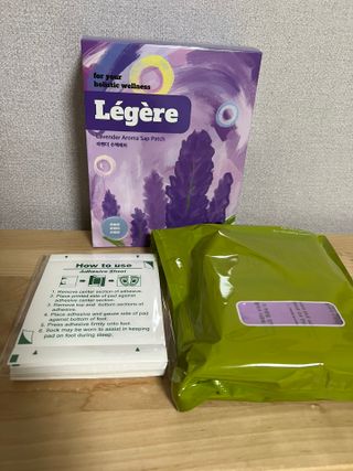 [레제르] 아로마 수액패치 발패치 30매입 -라벤더향/유칼립투스향/대나무향 — 5점을 준 리뷰어가 2022년 5월 올린 사용 사진