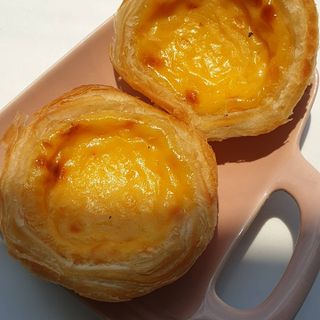디앙뜨 포르투갈 에그타르트 오리지널 맛+패션후르츠 맛 중 택1 — 4점을 준 리뷰어가 2021년 7월 올린 사용 사진