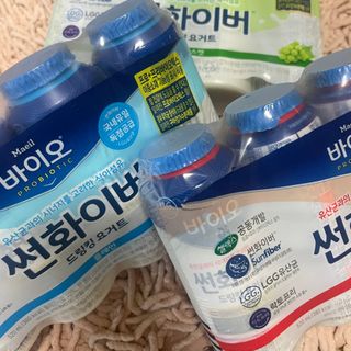 LIVE 매일바이오 썬화이버 드링킹 요거트 — 5점을 준 리뷰어가 2022년 8월 올린 사용 사진