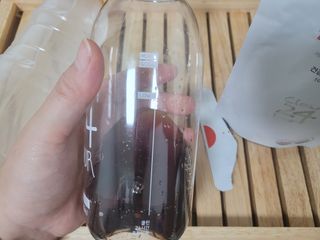 클린24시간 1BOX(5포) + 전용보틀(500ml) — 4.5점을 준 리뷰어가 2023년 7월 올린 사용 사진