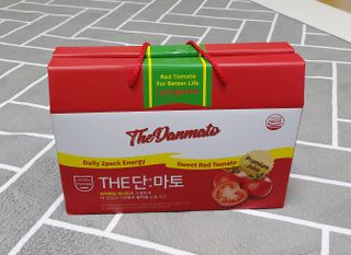 제이제이바이오 더단마토 프리미엄주스 100ml 30팩입 - 무설탕 스테비아 토마토즙 — 5점을 준 리뷰어가 2021년 11월 올린 사용 사진