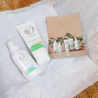 mom e 맘이 내추럴 베이비 케어 크림+바디오일 — 5점을 준 리뷰어가 2021년 1월 올린 사용 사진
