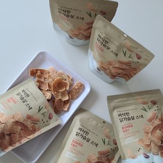 모던하우스 오픈에 구워 바삭한 국내산 닭가슴살 스낵 — 5점을 준 리뷰어가 2022년 9월 올린 사용 사진