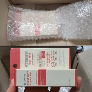 리더스코스메틱 리더스 퍼스트 샷 에센스 스틱 2종 — 4점을 준 리뷰어가 2022년 3월 올린 사용 사진