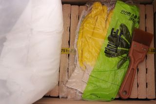 [신흥산업] 붙이는 벽돌 황토 파벽돌 230mm 45장,  욕실 인테리어 실내장식 셀프인테리어 — 5점을 준 리뷰어가 2023년 5월 올린 사용 사진