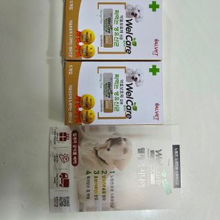 웰케어유산균 체험팩 10일분 (강아지용/고양이용) — 1점을 준 리뷰어가 2023년 2월 올린 사용 사진
