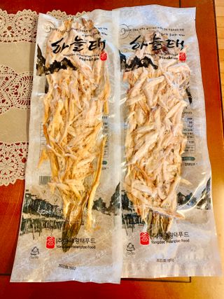 [오늘바스켓] 용대리 손질하늘태 130g — 5점을 준 리뷰어가 2021년 5월 올린 사용 사진