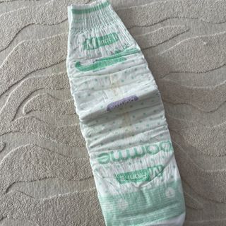 오브맘 밤 프리미엄 아기 기저귀 팬티형 밴드형 — 5점을 준 리뷰어가 2021년 1월 올린 사용 사진