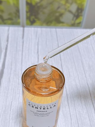[스킨1004] 마다가스카르 센텔라 앰플 100ml — 5점을 준 리뷰어가 2024년 6월 올린 사용 사진