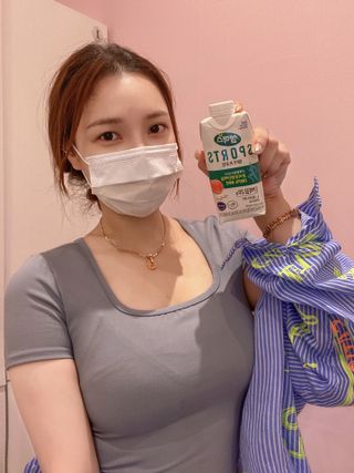 셀렉스스포츠 셀렉스 스포츠 웨이 프로틴 복숭아_ 330ml x 12팩 — 5점을 준 리뷰어가 2021년 8월 올린 사용 사진
