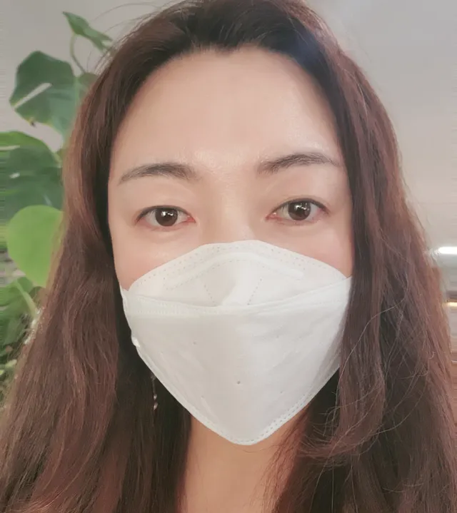 [케이파이] 항균 마스크 60매입 (개별 포장) 숨쉬기 편하여, 야외에서 운동할 때 사용이 편합니다. 리뷰 사진