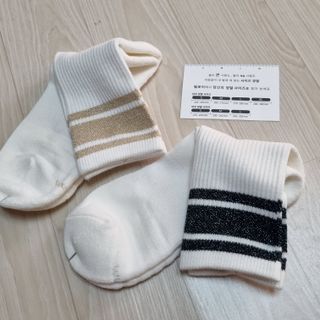 [사이즈가 있는 양말 필로이] 여자 골프 스포츠 중목 양말 2족 세트【 S, M, L 】3가지 사이즈 — 4.5점을 준 리뷰어가 2022년 8월 올린 사용 사진