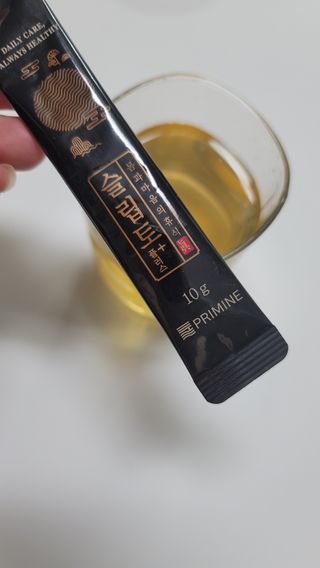프리마인 자체 기업부설 연구소에서 찾아낸 건강한 수면의 비밀.  슬립토 플러스 30포 — 5점을 준 리뷰어가 2021년 9월 올린 사용 사진