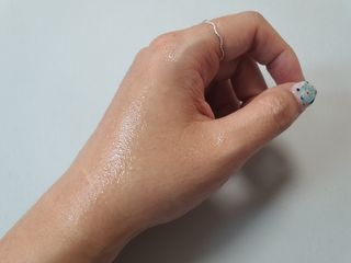 리더스코스메틱 리더스 카밍 바이오틱스 크림 마스크 — 5점을 준 리뷰어가 2021년 6월 올린 사용 사진