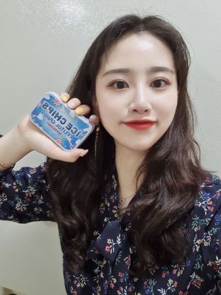[아이스칩스] 무설탕 비건 자일리톨 캔디 7종 2개기준 — 5점을 준 리뷰어가 2021년 6월 올린 사용 사진