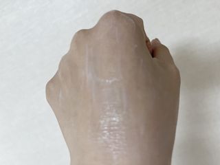 스킨큐어 산다화 유기농 레몬썬크림 — 4점을 준 리뷰어가 2022년 4월 올린 사용 사진