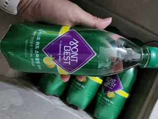 몽베스트 Montbest with Sparkling water Lemon OR Lime 20병(랜덤) — 5점을 준 리뷰어가 2022년 8월 올린 사용 사진