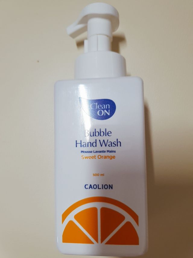 클린온 버블 핸드 워시 500ml 리뷰 사진