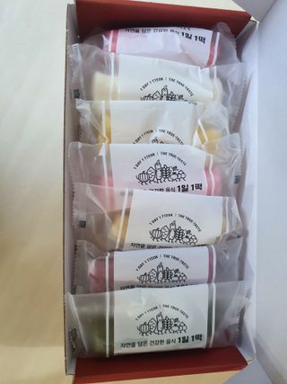 [푸디푸디] 1일1떡!  가래떡 낱개포장 아침식사 식사대용! 7종 세트 혼합 (1BOX=14개입) — 5점을 준 리뷰어가 2022년 4월 올린 사용 사진