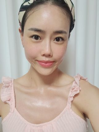 태그스킨 4스텝 주름개선 피부미백 영양 마스크팩 3개 세트(최신버전) — 4점을 준 리뷰어가 2022년 5월 올린 사용 사진