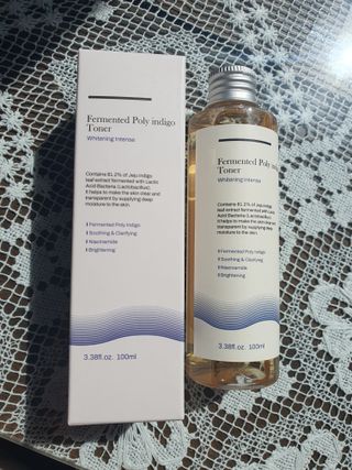 제주인디 폴리 인디고 발효 토너 (화이트닝 인텐스) — 5점을 준 리뷰어가 2023년 3월 올린 사용 사진