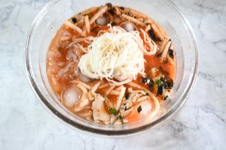 마라도푸드 최강달인 물회 맛집 38년 전통 백년가게 포항 마라도회식당 — 5점을 준 리뷰어가 2023년 5월 올린 사용 사진
